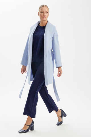 Sobretudo - Azul-claro