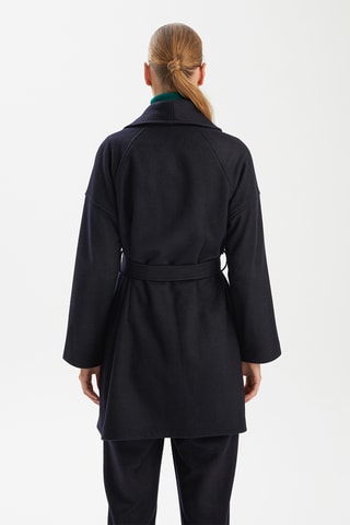 Sobretudo - Azul-marinho