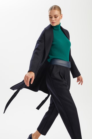 Sobretudo - Azul-marinho