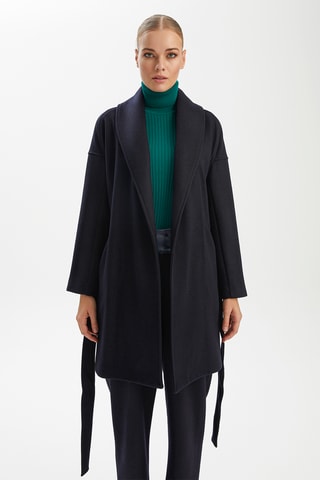 Sobretudo - Azul-marinho