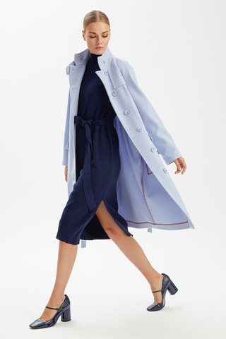 Sobretudo - Azul-claro