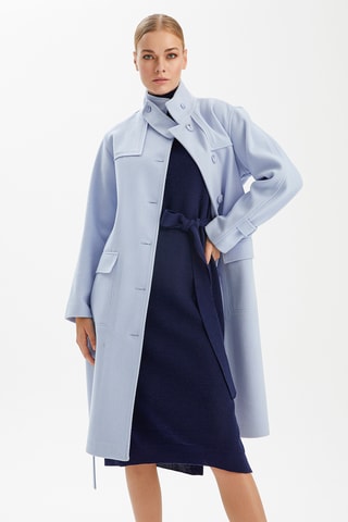 Sobretudo - Azul-claro