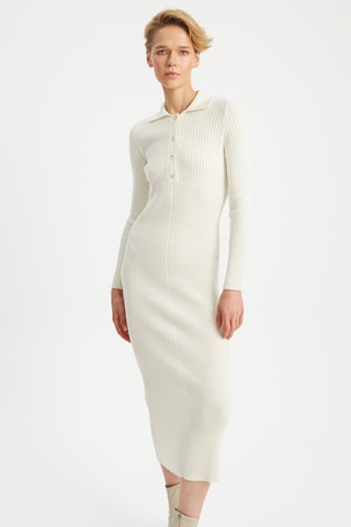 Vestido-camisola Cru