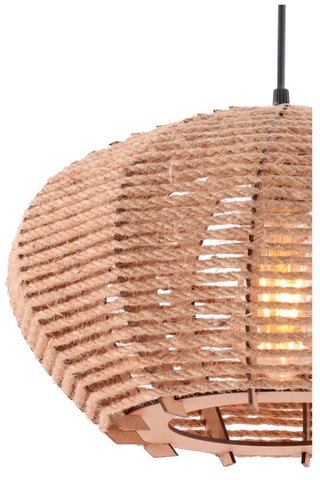 Lámpara de techo de madera - Natural