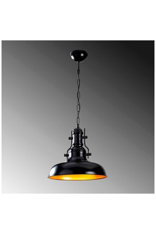 Lámpara de techo Berceste - Negro - 100 W