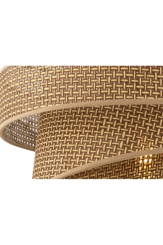 Lámpara de techo Couper Hazeran - Beige