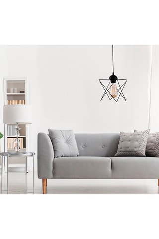 2 lámparas de techo - Negro