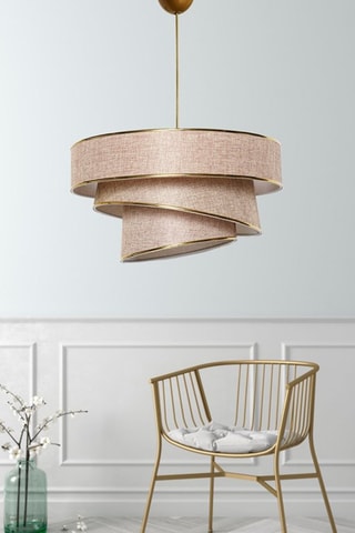 Lámpara de techo Couper - Beige - 45 W