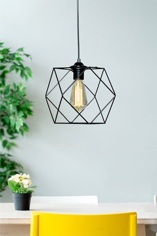 Lámpara de techo - Negro - 40 W