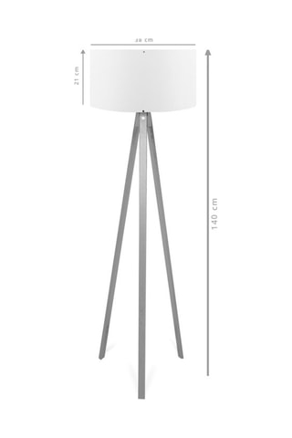 Lampadaire Vert et marron