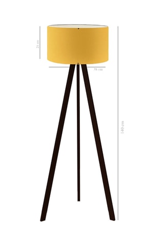 Lampadaire - Jaune - 60 W - 140 cm