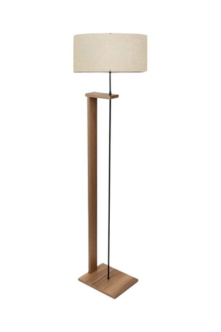 Lampadaire Ayd - Beige et naturel - 60 W - 150 cm