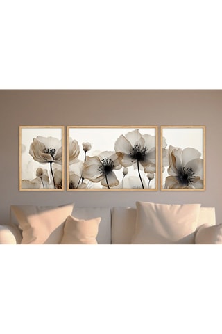 Tríptico Huhu305 - 50 x 35 cm / 70 x 50 cm