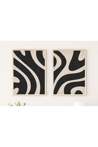 2 cuadros de MDF Aimé - 50 x 70 cm