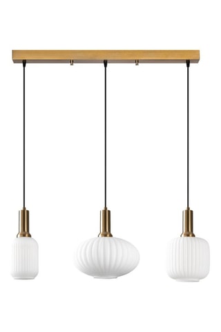 Suspension Asker - Doré - 3 x 40 W