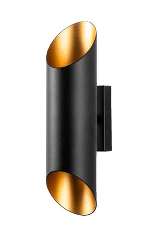 Aplique mural Cut - Negro