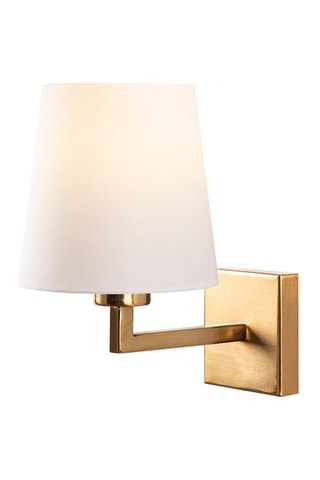 Aplique mural Profil  - Dorado y blanco - 100 W