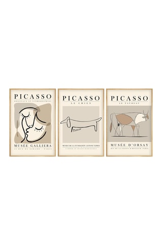 3 cuadros - Picasso