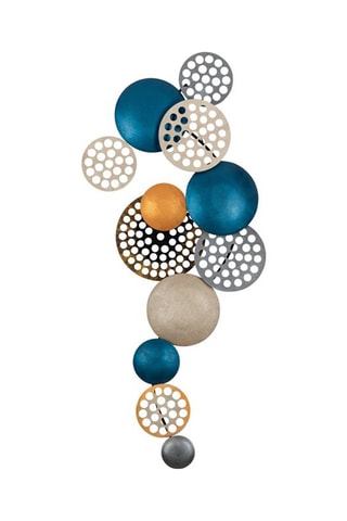 Décoration murale 8PBCT-007
 - Bleu et doré