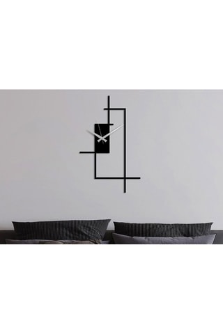 Reloj mural - Negro