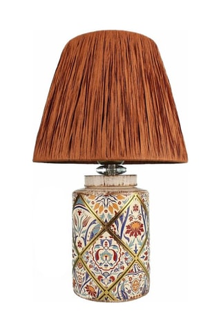 Lámpara de sobremesa de cerámica - Marrón