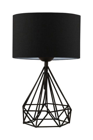 2 lámparas de sobremesa AYD-2974 - Negro - 60 W