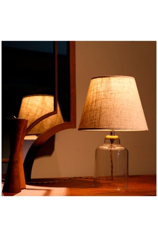 Lámpara de sobremesa Saglam - Crema