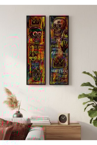 2 tableaux - 25 x 100 cm