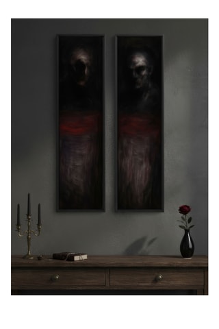 2 tableaux - 25 x 100 cm