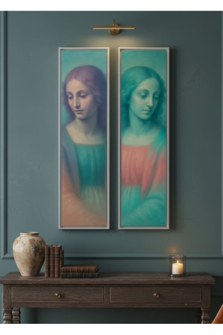 2 tableaux - 25 x 100 cm