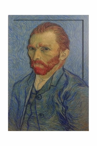 Cuadro "Autorretrato" Van Gogh - 47,5 x 68 cm