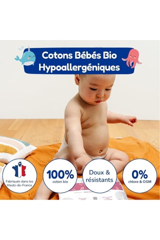 Biologisch Katoenen Zachte Pad - 150 Rechthoeken