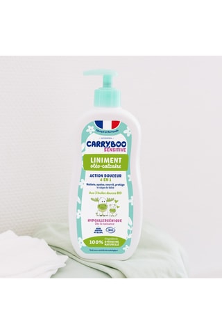2x Linimento nutritivo ecológico oleocalcáreo - Piel frágil de bebé - 450 ml