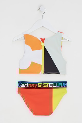 Maillot 2 pièces - Orange et jaune