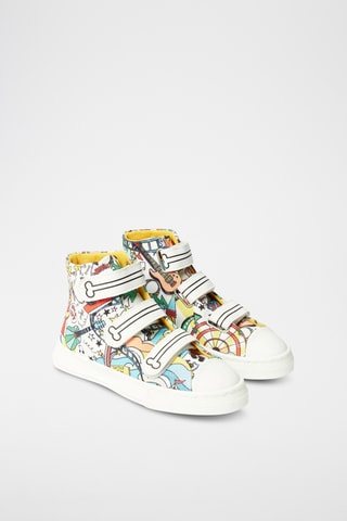 Baskets montantes - Blanc