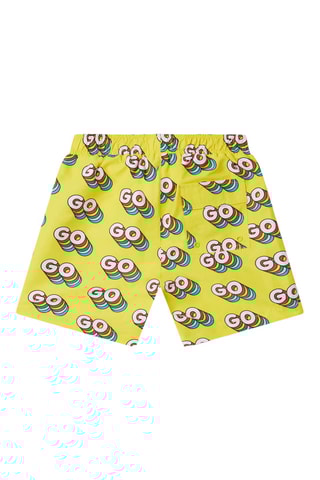 Short de bain - Jaune