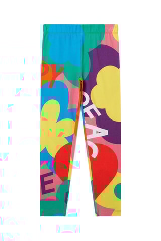 Legging - Jaune et vert