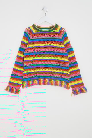 Pull - Rouge et jaune