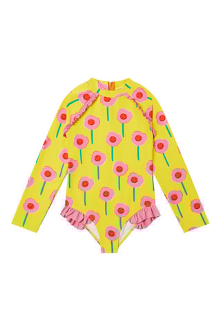 Maillot 1 pièce - Jaune