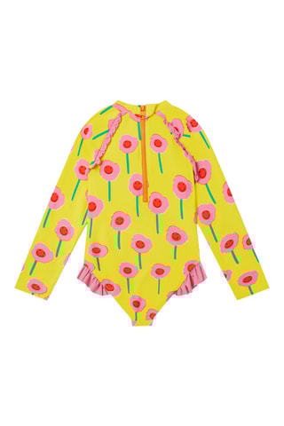 Maillot 1 pièce - Jaune