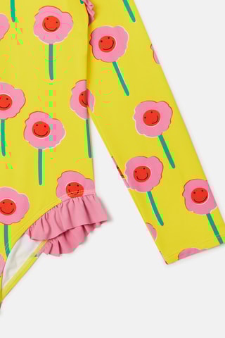 Maillot 1 pièce - Jaune