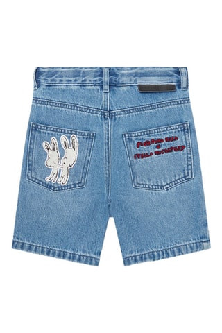 Short en jean - Bleu clair