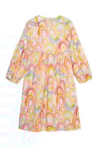 Robe - Orange et blanc