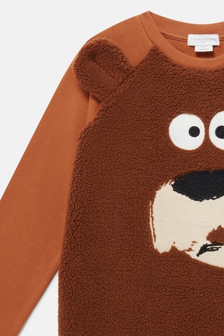 Sweat à oreilles - Marron