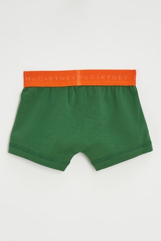 7 boxers - Vert et blanc