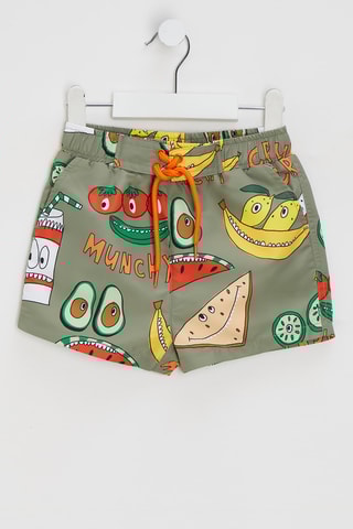 Short de bain - Vert