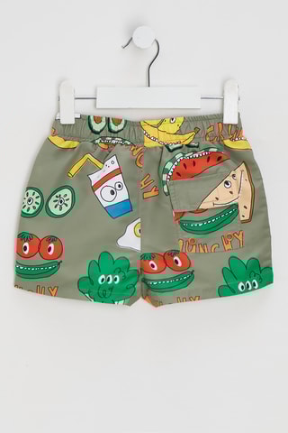 Short de bain - Vert