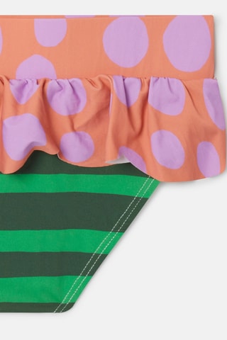 Maillot 2 pièces - Bleu clair et vert