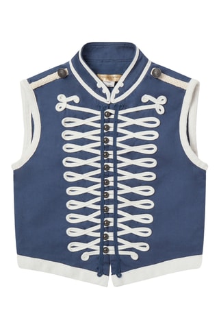 Gilet de costume - Bleu