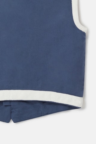 Gilet de costume - Bleu